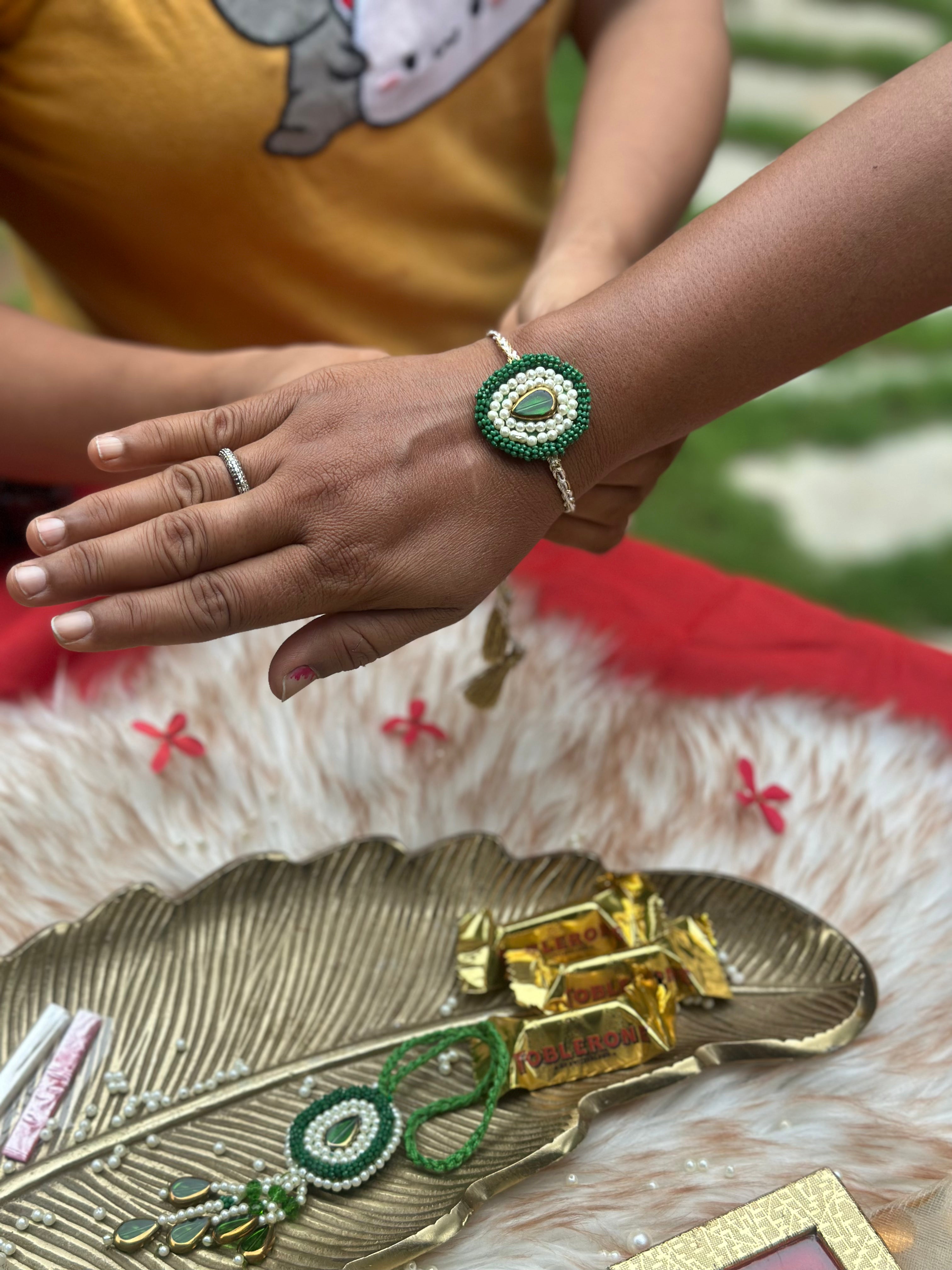Beaded bandhan set