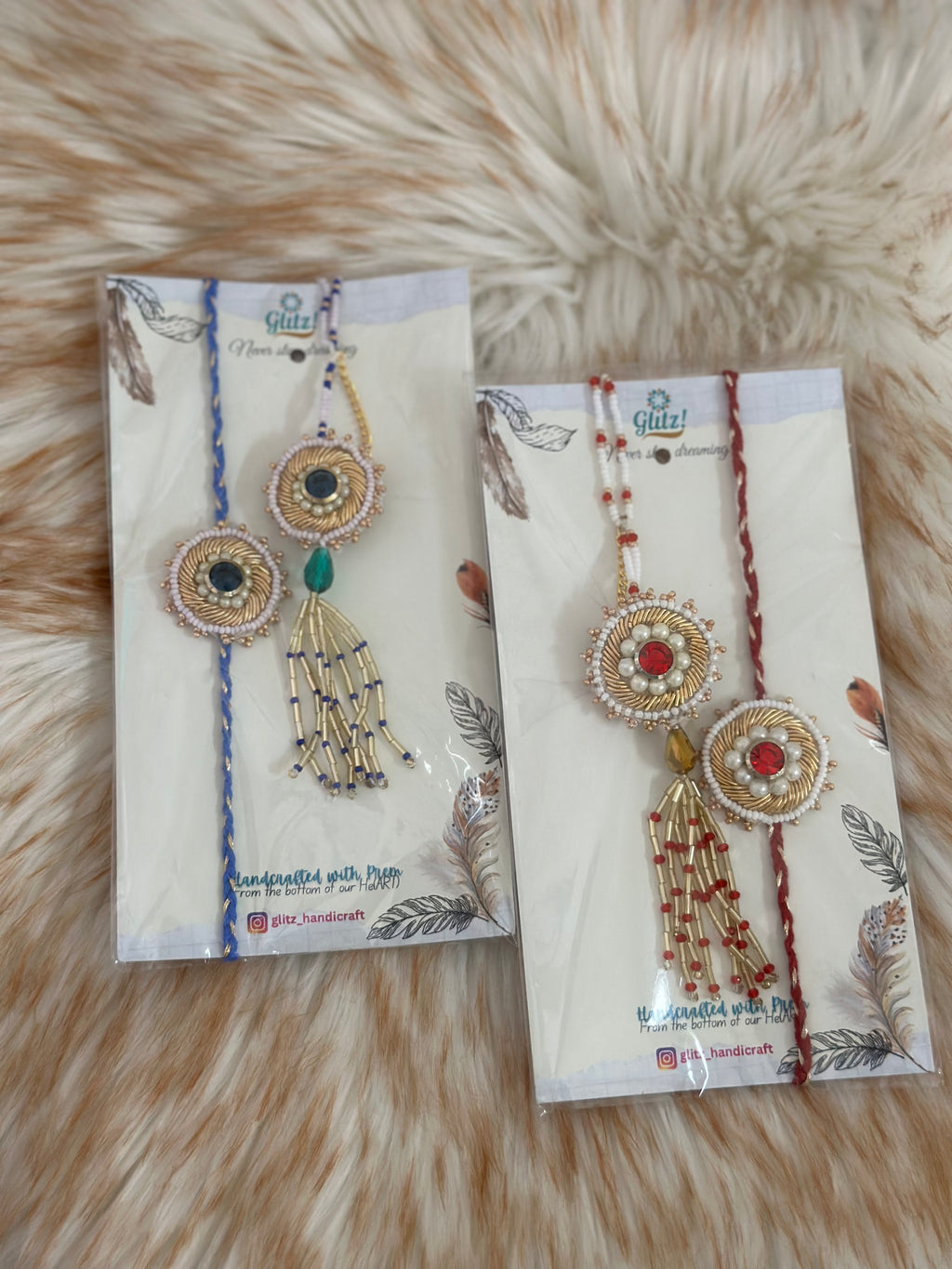 Sunheri classy rakhi