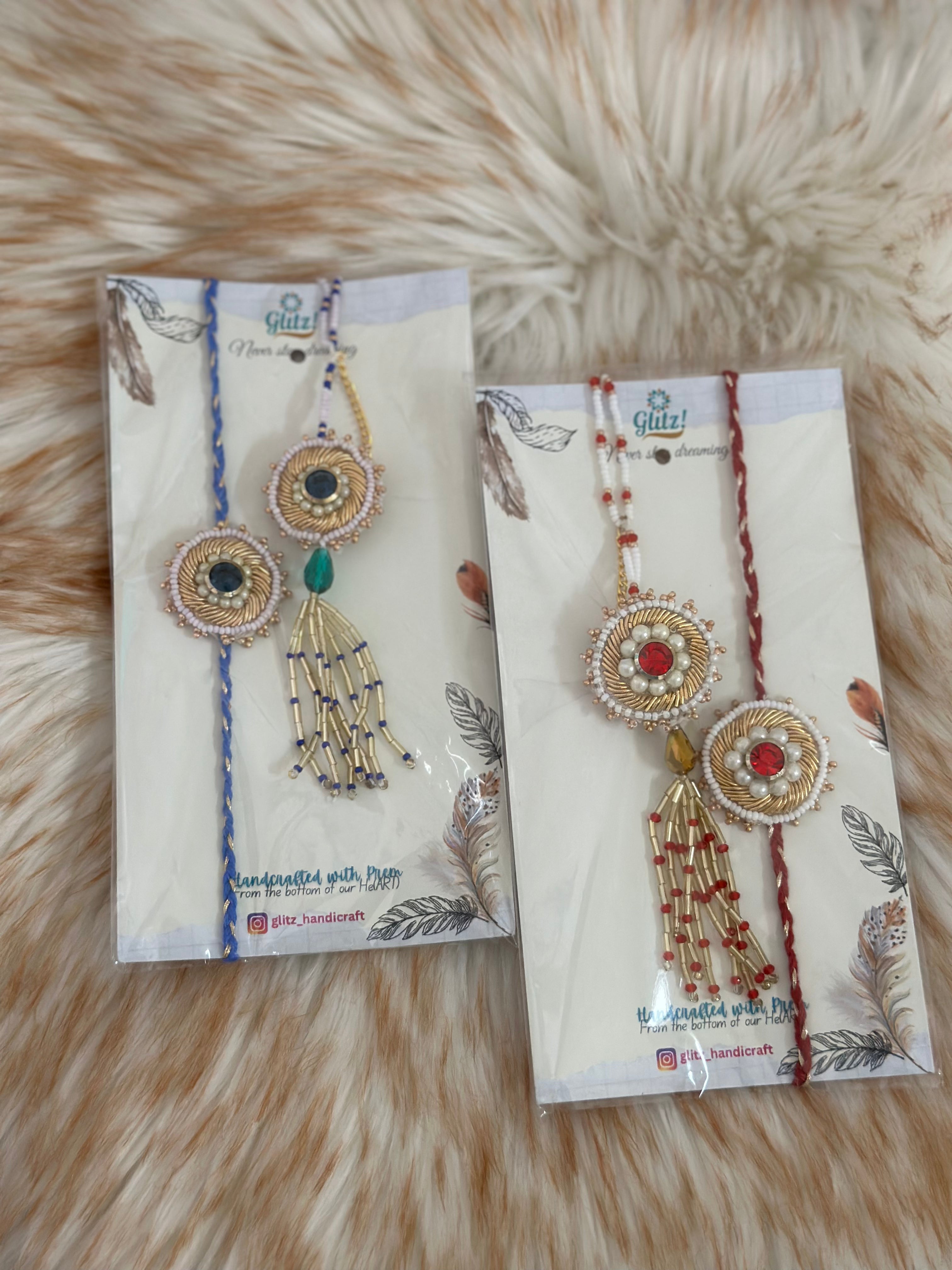 Sunheri classy rakhi