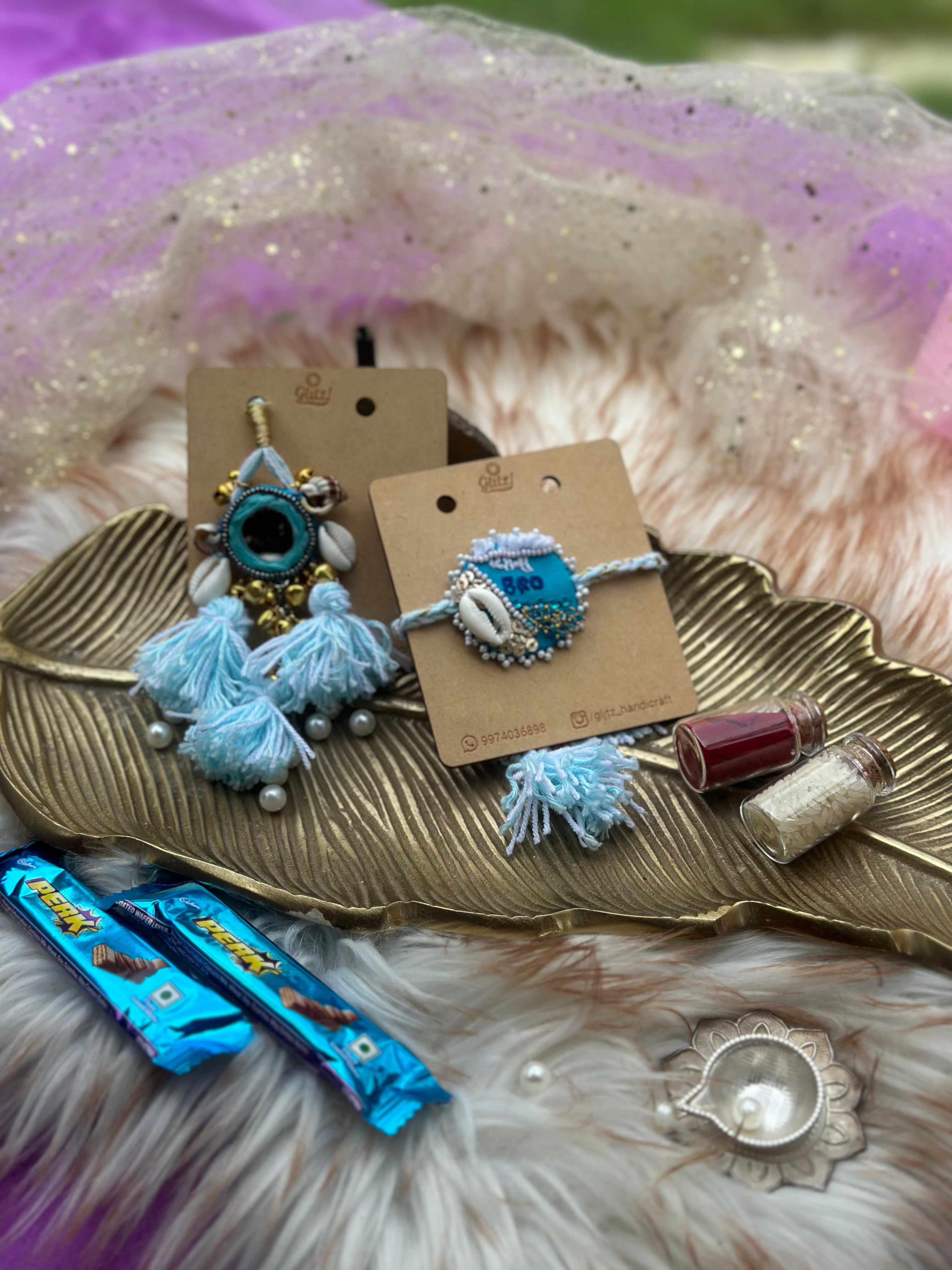 Ocean Vibe rakhi set
