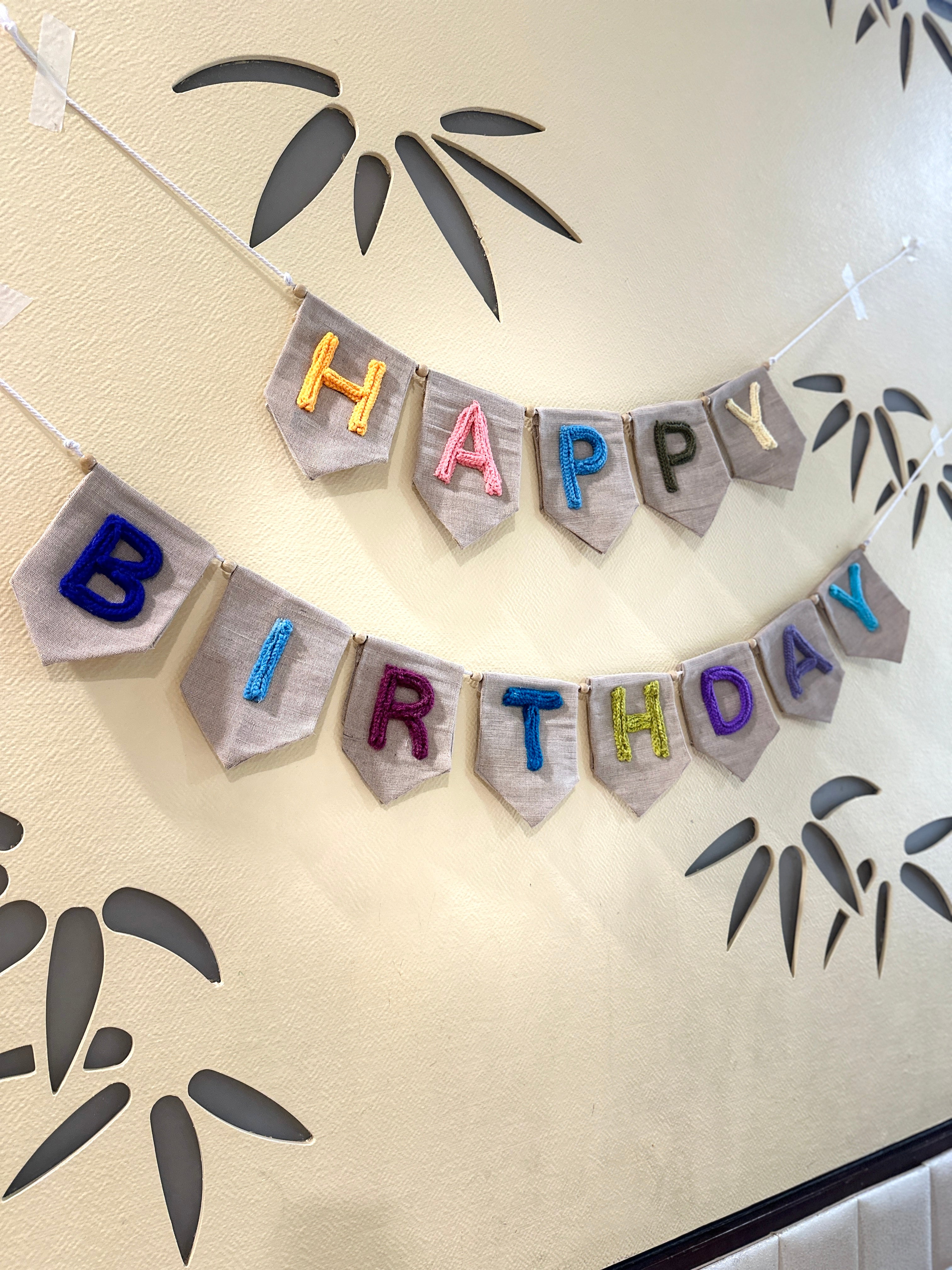 Happy Birthday Bunting