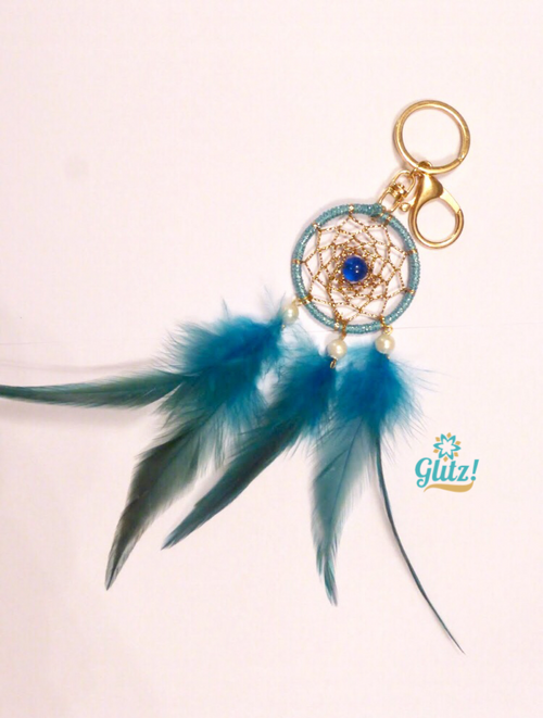 Blue Golden Oval