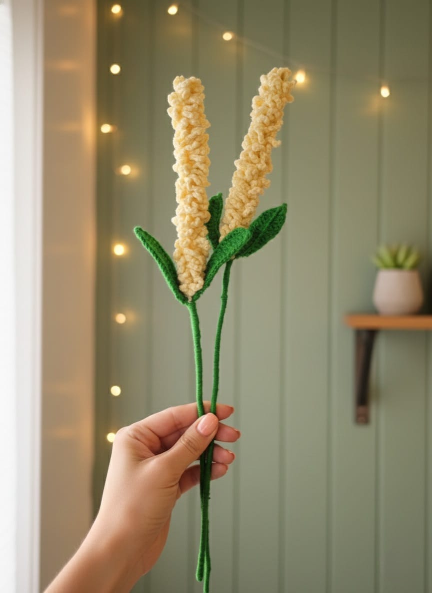 Soft Glow Crochet Stems