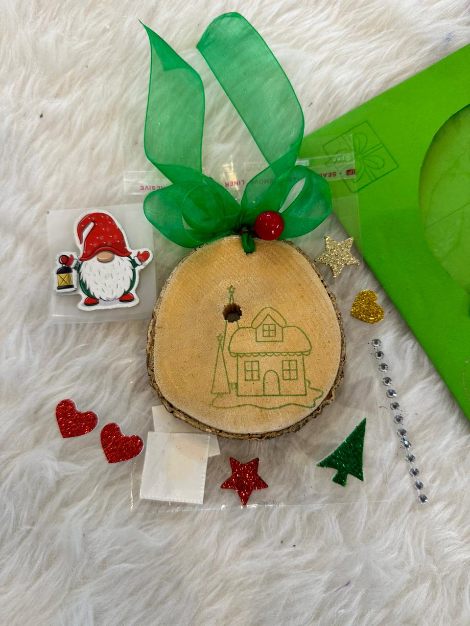 DIY Christmas tree ornament kit for kids