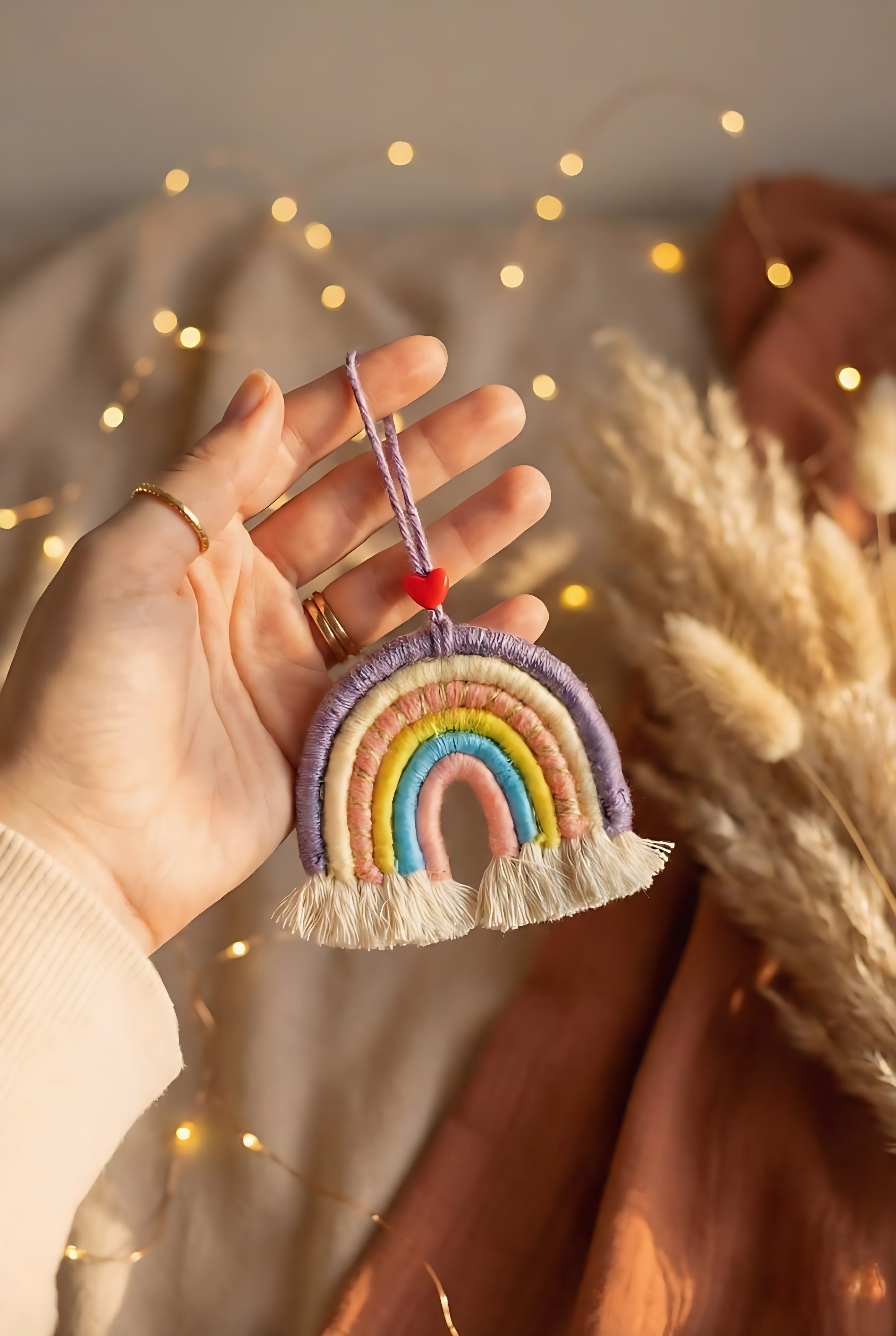 Rainbow Bliss Macrame