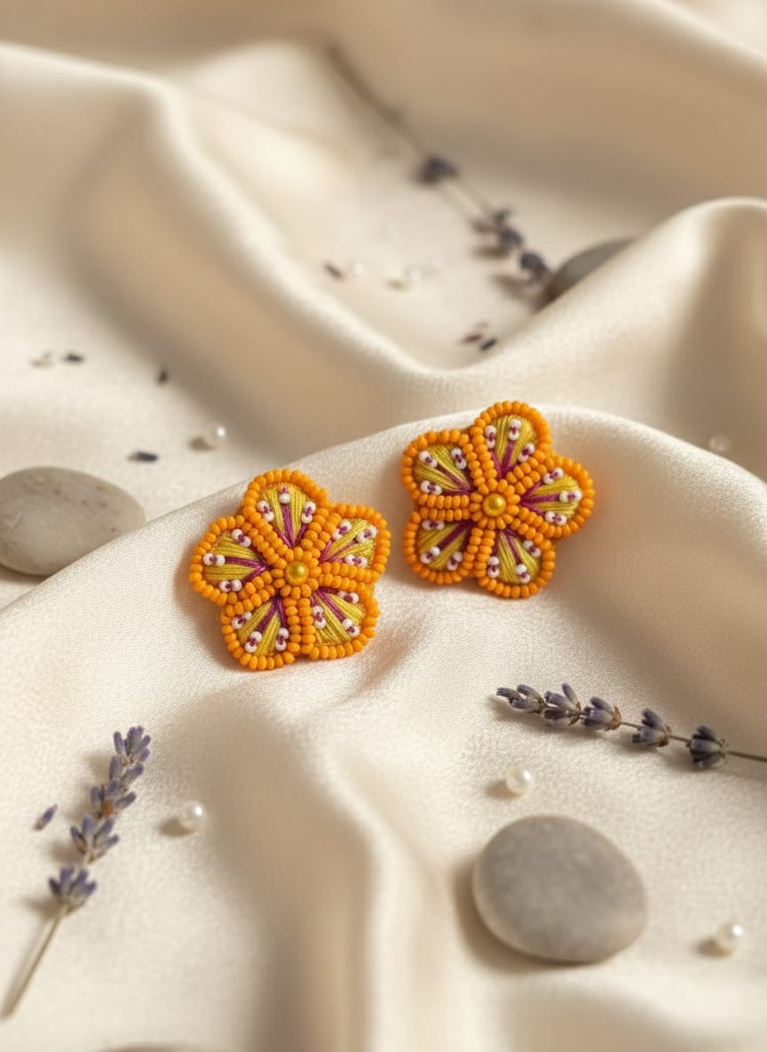 Surya Pushpa Earrings