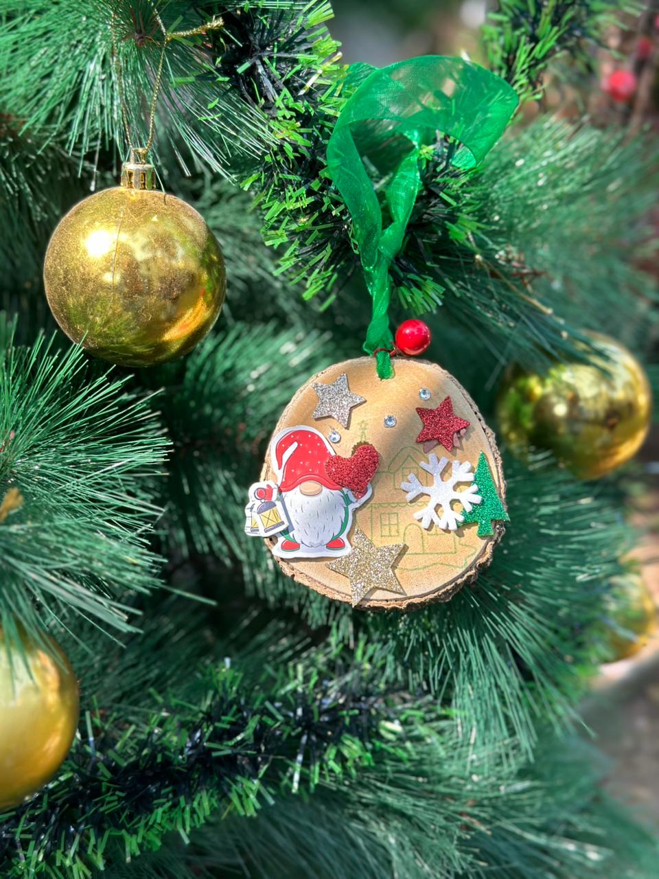 DIY Christmas tree ornament kit for kids