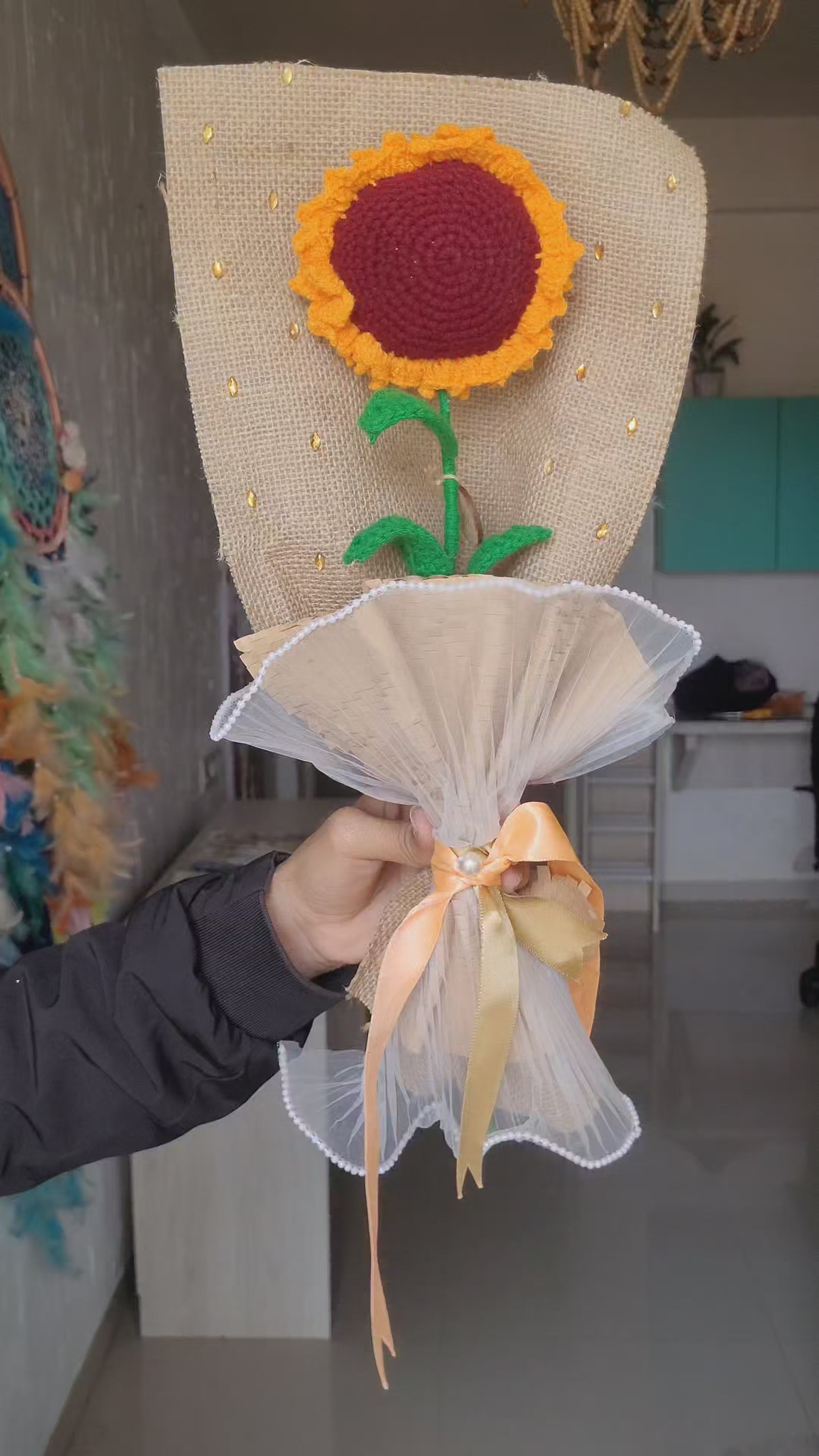 Sunshine Stitch Sunflowers